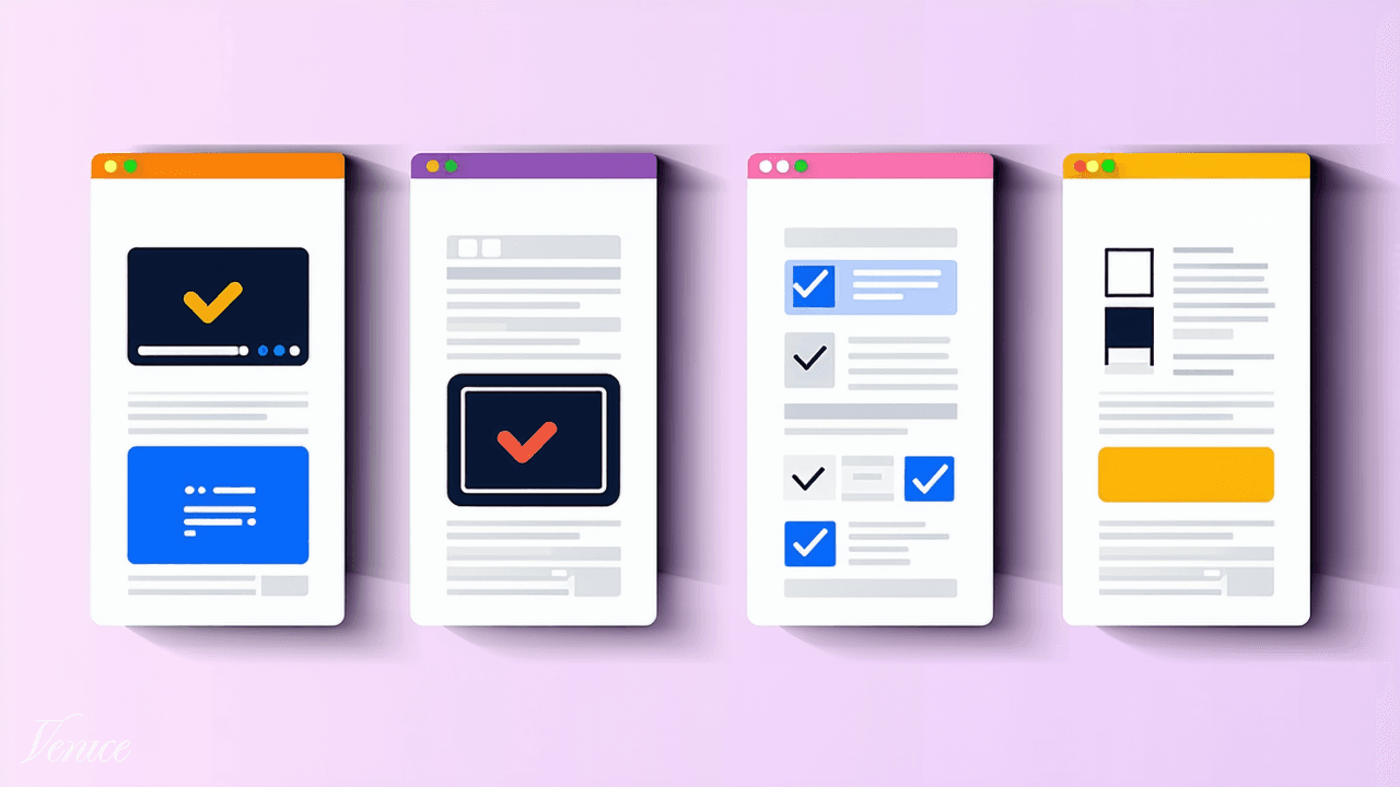 Editorial comparison illustration of website builder platforms — Zorva Labs