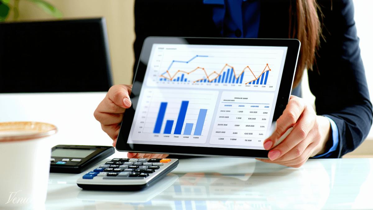 A small business owner reviewing website pricing on a tablet — Zorva Labs