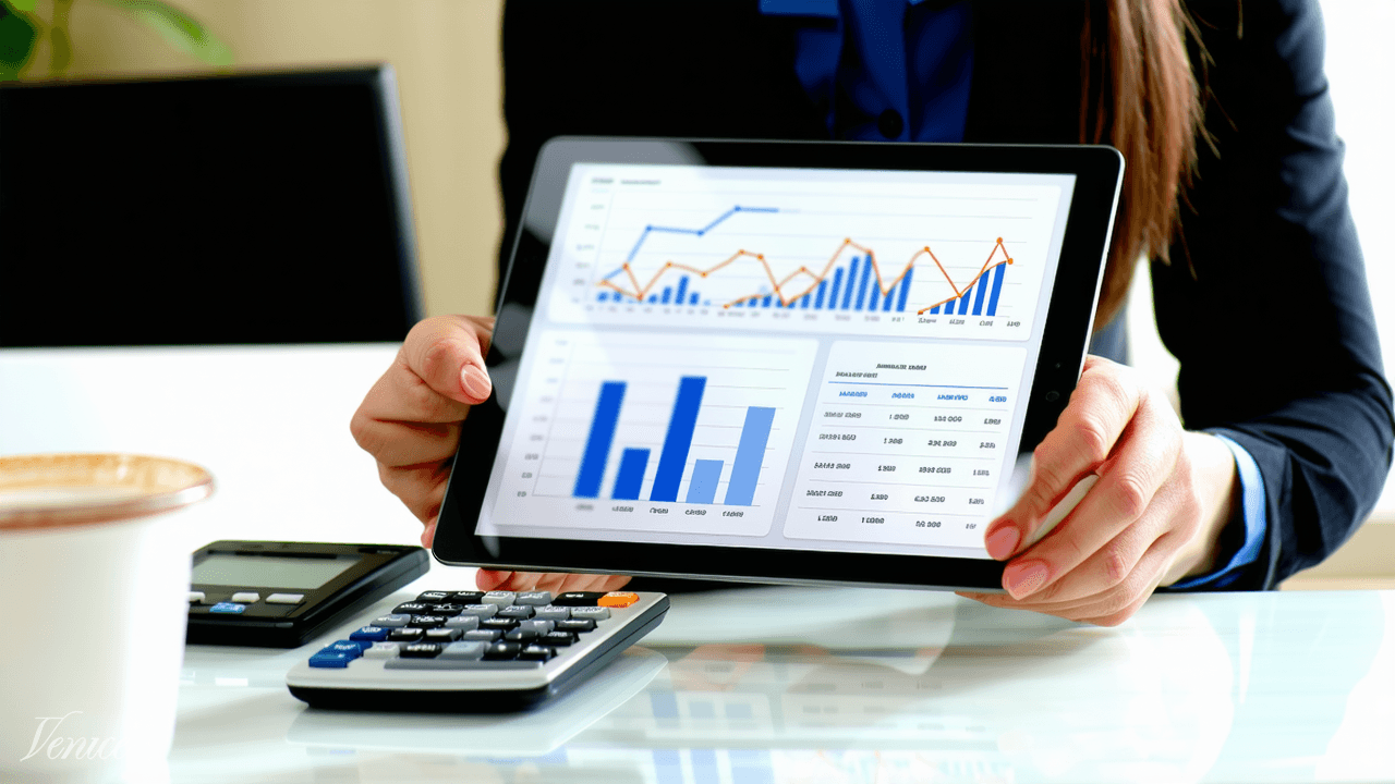 A small business owner reviewing website pricing on a tablet — Zorva Labs