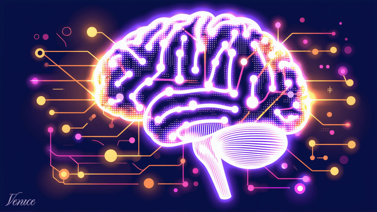 Generative Engine Optimization concept — neural network with citations from AI search engines