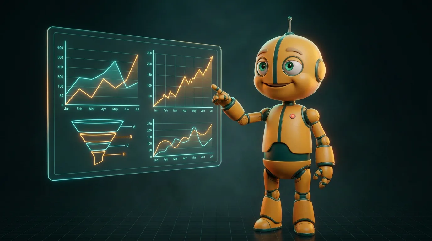 Analytics & Strategy — the Zorva bot (illustration)
