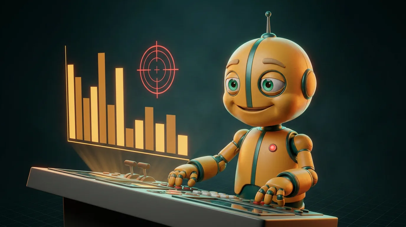 Paid Media — the Zorva bot (illustration)