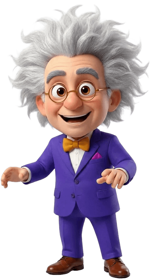 Zorva mascot leaning over a website preview